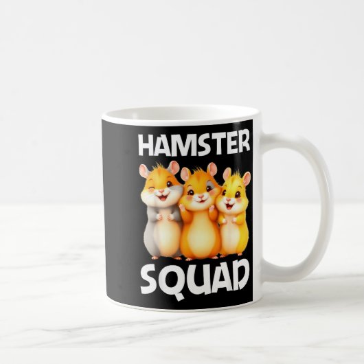 Cute Hamster Design For Men Women Kids Dwarf Hamst Kaffeetasse (Rechts)