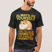 Cute Hamster Design For Men Women Kids Dwarf Hamst T-Shirt (Vorderseite)