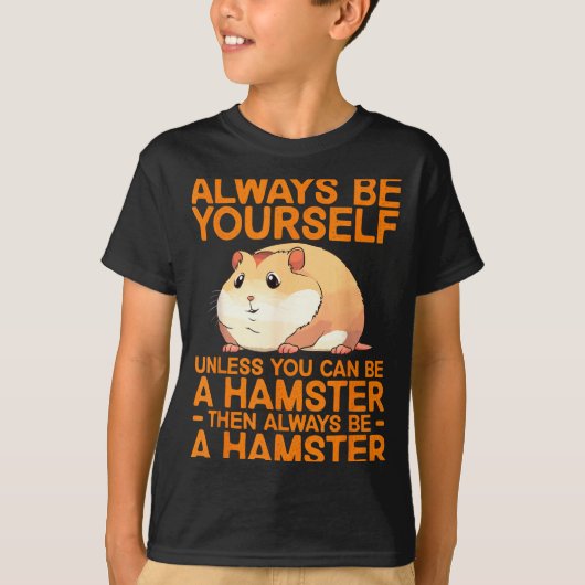 Cute Hamster Design For Men Women Kids Dwarf Hamst T-Shirt (Vorderseite)