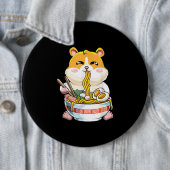 Cute Hamster Kawaii Ramen Button (Beispiel)