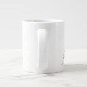 Cute Hand-Drawn Birthday  Jumbo-Tasse (Rückseite)