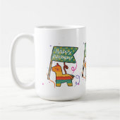 Cute Hand-Drawn Birthday  Kaffeetasse (Links)