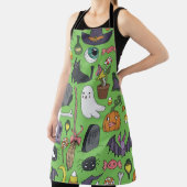 Cute hand drawn seamless patterns with cute hand d schürze (InSitu)