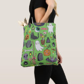 Cute hand drawn seamless patterns with cute hand d tasche (Von Nahem)