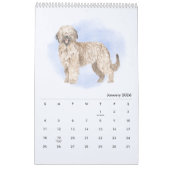 Cute Hand-Painted Dogs Art Wall Calendar Kalender (Jan 2026)