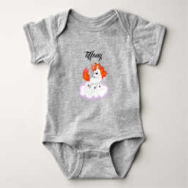 cute Happiness magic unicorn Baby Strampler