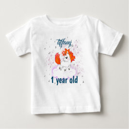 cute Happiness magic unicorn Baby T-shirt
