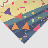 Cute Happy Birthday masquerade theme Seidenpapier (Ausschnitt)