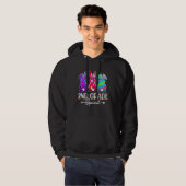 Cute Happy Easter 2nd Grade Squad Three Bunny East Hoodie (Vorne ganz)