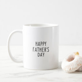 Cute Happy Father's Day Quote Mug Kaffeetasse