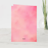 Cute Happy Heart Day Valentine's Day Card Karte (Rückseite)