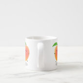 Cute happy mango cartoon illustration espressotasse (Rückseite)
