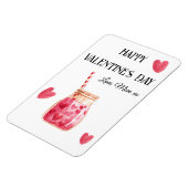 Cute Happy Valentines Day from Mom Flexible Magnet (Linke Seite)