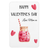 Cute Happy Valentines Day from Mom Flexible Magnet (Vertikal)