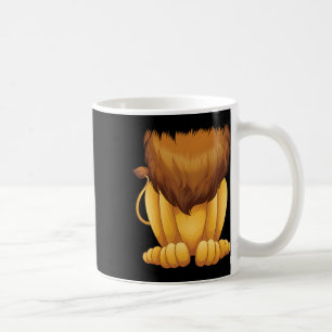 Cute Headless Lion Kostüm Halloween Funny Big Cat Kaffeetasse