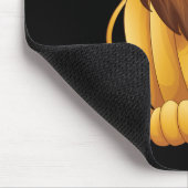 Cute Headless Lion Kostüm Halloween Funny Big Cat Mousepad (Ecke)