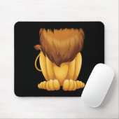 Cute Headless Lion Kostüm Halloween Funny Big Cat Mousepad (Mit Mouse)