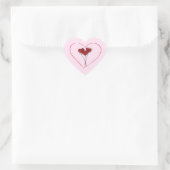 Cute Heart Balloon Love Sticker (Tasche)