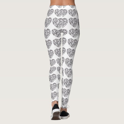 Cute Heart Leggings (Rückseite)