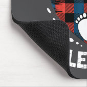 Cute Heart My Tiny Valentine Pregnancy Announcemen Mousepad (Ecke)