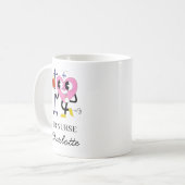 Cute Heart Nurse Emergency Room Nurse Gift Kaffeetasse (Vorderseite Links)