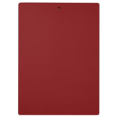 Cute Heart Pattern – Pink Girly Aesthetic Design Klemmbrett (Rückseite)