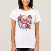 Cute Heart T-Shirt (Vorderseite)