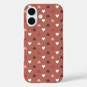 Cute Hearts Pattern – Soft Love Aesthetic  Case-Mate iPhone Hülle (Rückseite)