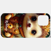 Cute Hedgehog Name Case-Mate iPhone Hülle (Rückseite (Horizontal))