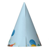 Cute Hedgehog Paper Party Hats Partyhütchen (Rückseite)