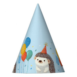 Cute Hedgehog Paper Party Hats Partyhütchen