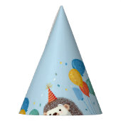 Cute Hedgehog Paper Party Hats Partyhütchen (Links)