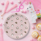 Cute Hedgehog Pappteller (Party)