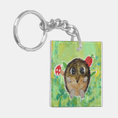 Cute Hedgehog Schlüsselanhänger (Vorderseite links)