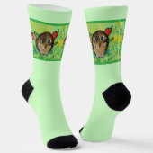 Cute Hedgehog Socken (Gewinkelt)