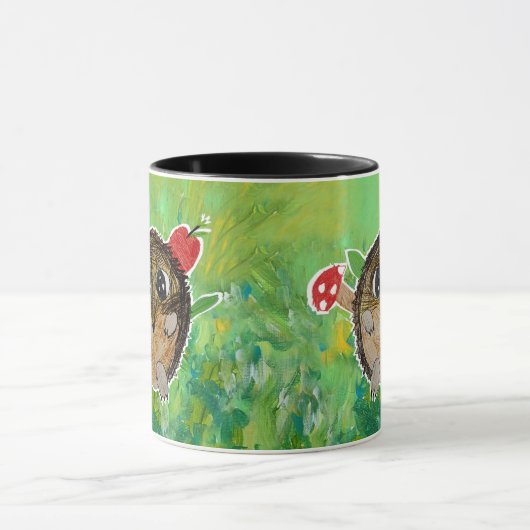 Cute Hedgehog Tasse (Zentrum)