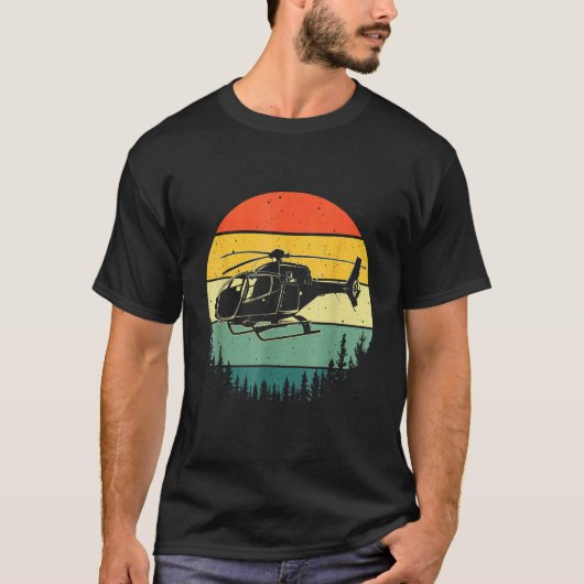 Cute Helicopter For Men Women Aviator Helicopter P T-Shirt (Vorderseite)