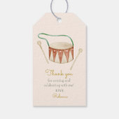 Cute Hello Baby Toys Baby Shower Geschenkanhänger (Rückseite)