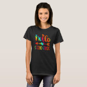 Cute Hello Second Grade 2nd Grade Back To School G T-Shirt (Vorne ganz)
