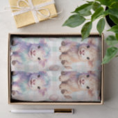Cute Highland Cow Easter Eggs Pastel Seidenpapier (Geschenk)