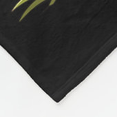 Cute Highland Cow Sunflower Farm Scottish Highland Fleecedecke (Ecke)