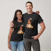 Cute Holiday Gnome For Thanksgiving With Fall Pump T-Shirt (Unisex)