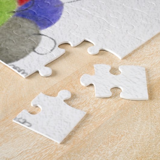 Cute Holiday Owl Illustration Puzzle (Seite)