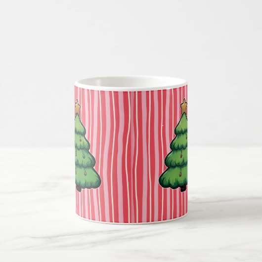 Cute Holiday Tree Coffee Mug Kaffeetasse (Mittel)