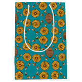 Cute Honeybee Mittlere Geschenktüte (Vorderseite)
