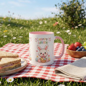 Cute Hoppy Easter Bunny Tasse