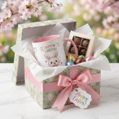 Cute Hoppy Easter Bunny Tasse
