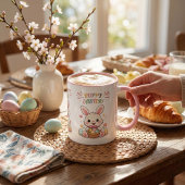 Cute Hoppy Easter Bunny Tasse