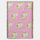 Cute Horses Chinese New Year 2026 Lucky  Decke (Vorderseite Vertikal)