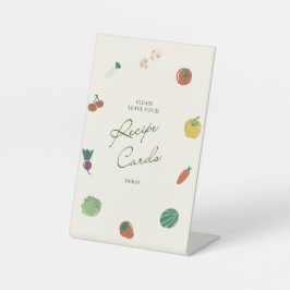 Cute Housewarming Recipe Card Activity Sockelschild